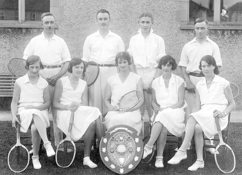 Pontyclun Institute tennis club 1930